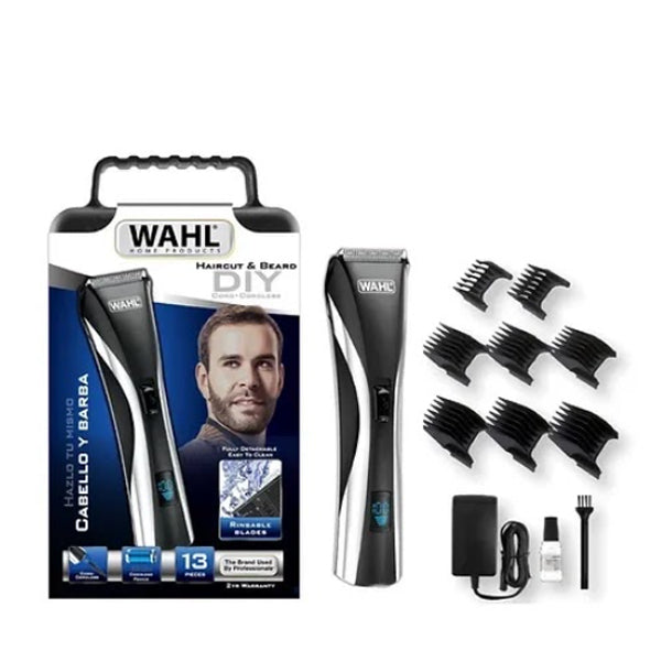 Maquina de Corte Wahl Haircut & Beard DIY 13 piezas