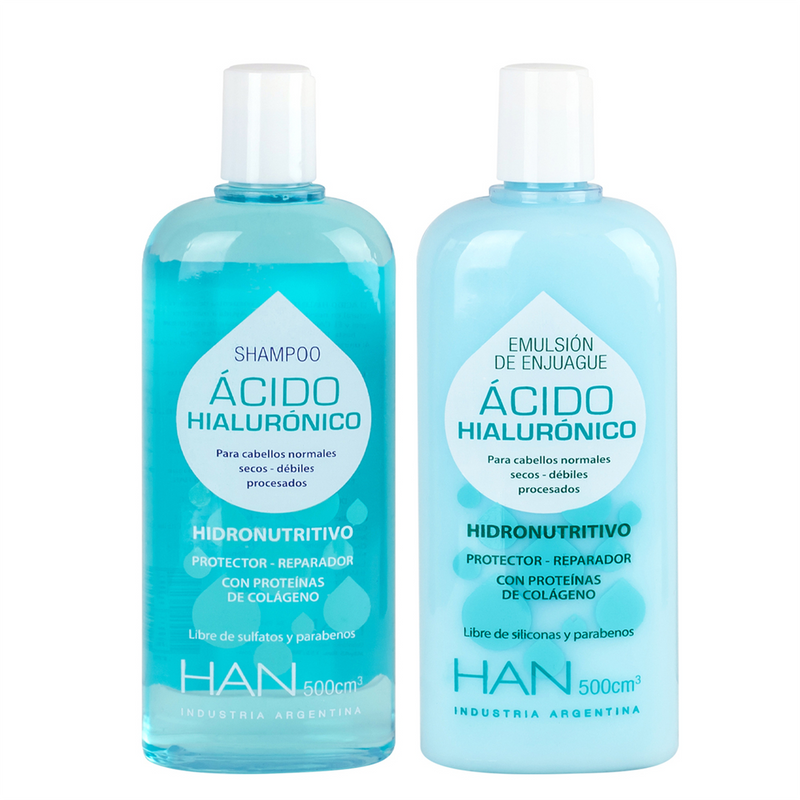 Combo Shampoo Y Acondicionador Acido Han Hialuronico