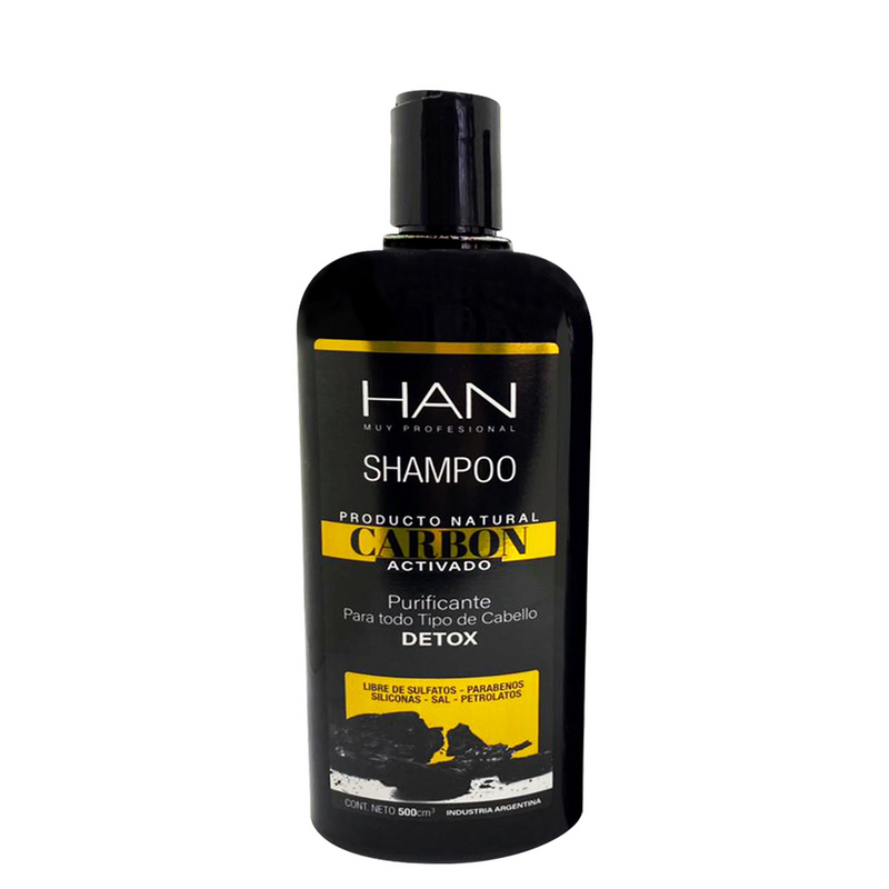 Shampoo Han Carbon Activado 500ml