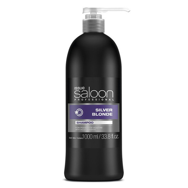 Shampoo Issue Silver Blonde Rubios Extra Claros Platinados 1000 ml