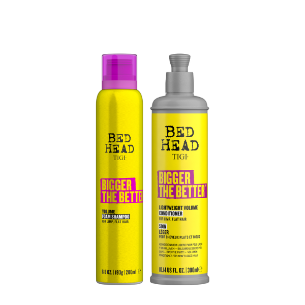 Shampoo Mousse Y Acondicionador Tigi Bed Head Bigger The Better