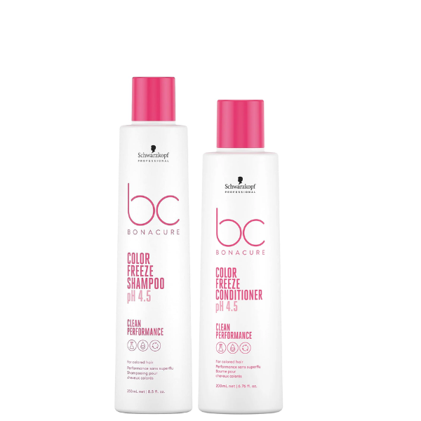 Kit Schwarzkopf Linea Bc Shampoo + Acondicionador Color Ph 4.5