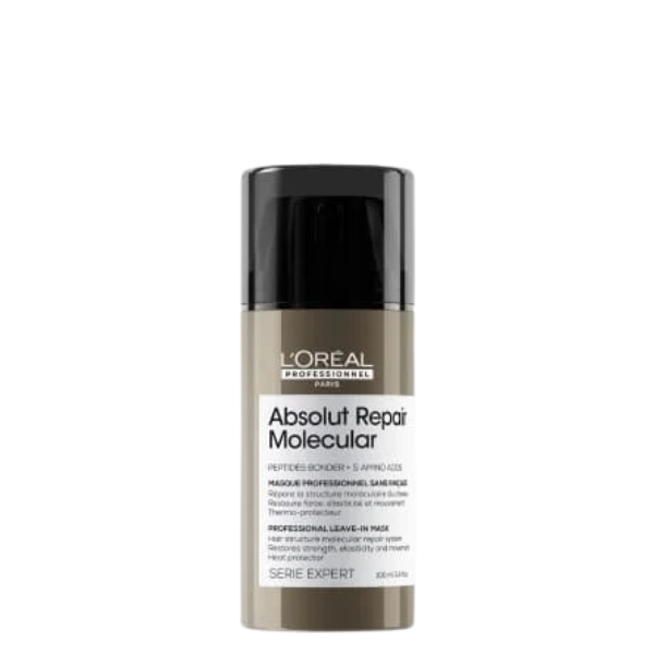 Máscara Sin Enjuague Loreal Professionnel Absolut Repair Molecular 100ml