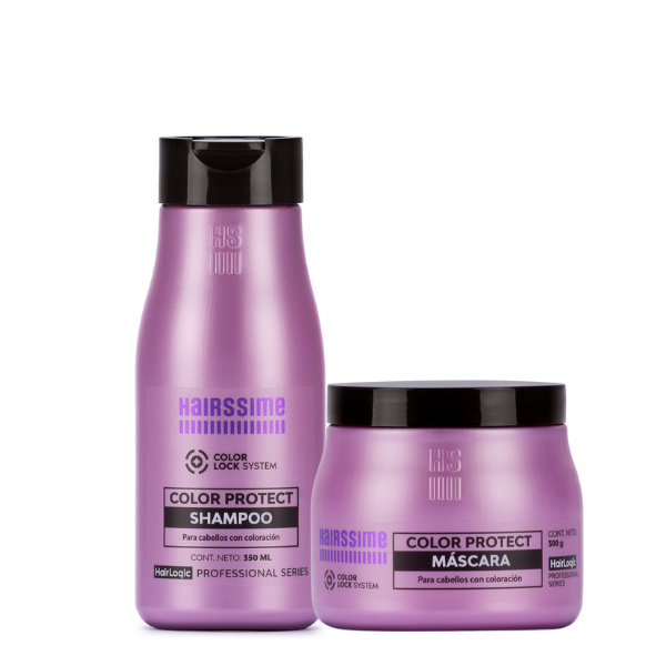 Kit Hairssime Shampoo + Mascara Color Protec Hairlogic