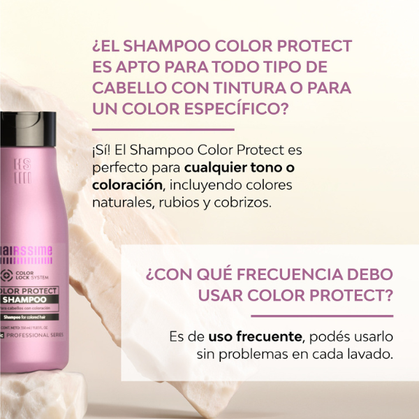 Kit Hairssime Shampoo + Mascara Color Protec Hairlogic