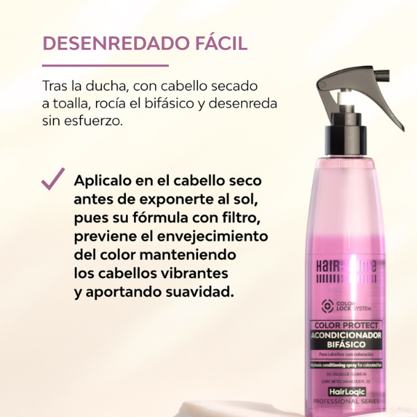 Acondicionador Bifásico Hairssime Color Protect Hairlogic 240ml