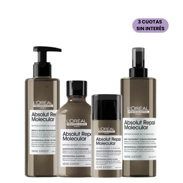 Kit Loreal Absolut Repair Molecular Serie Expert