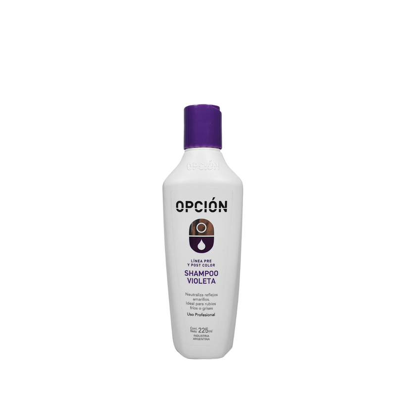 Shampoo Opción Matizador Violeta 225ml