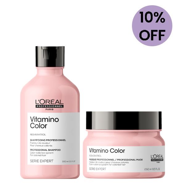 Shampoo+ Mascara Loreal Vitamino Color