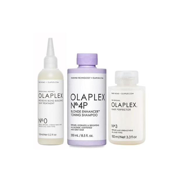 Kit Olaplex Tratamiento N°0 + Shampoo N° 4P + Paso Nª3