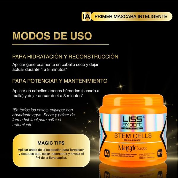 Máscara Liss Expert Professional  Magic Mask