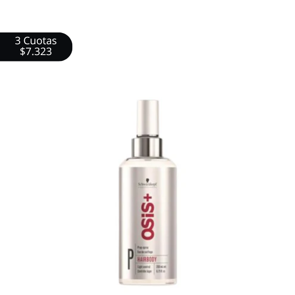 Spray De Preparación Básica Schwarzkopf Osis+ Hairbody 200ml