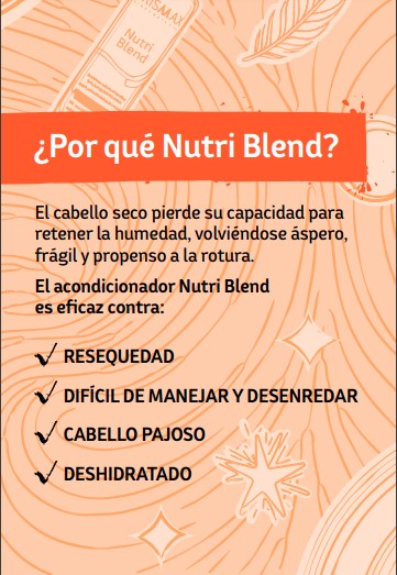 Acondicionador Bifásico Prismax Nutri Blend Leave - In