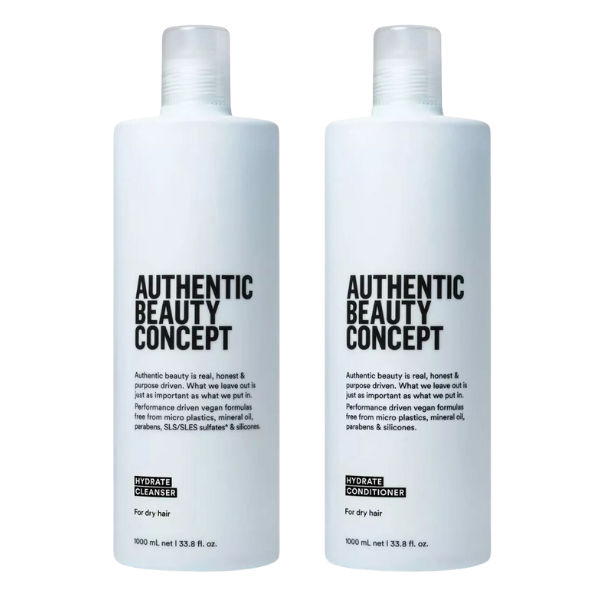 Combo Hidratacion Authentic Beauty Conceept Hydrate Shampoo Y Acondicionador