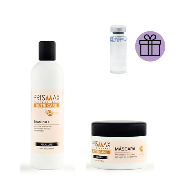 Combo Shampoo+ Mascara Prismax Nutri Care