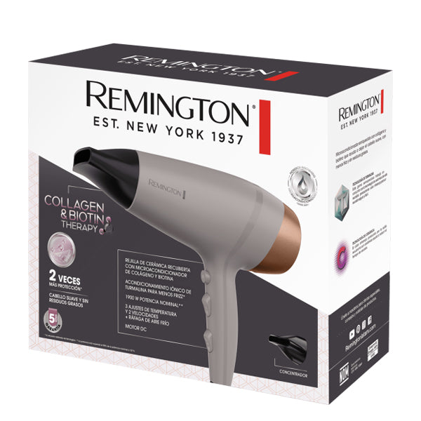 Secador Remington Collagen&Biotin Therapy AC-9096