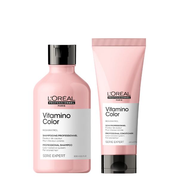 Shampoo + Acondicionador Loreal  Vitamino Color