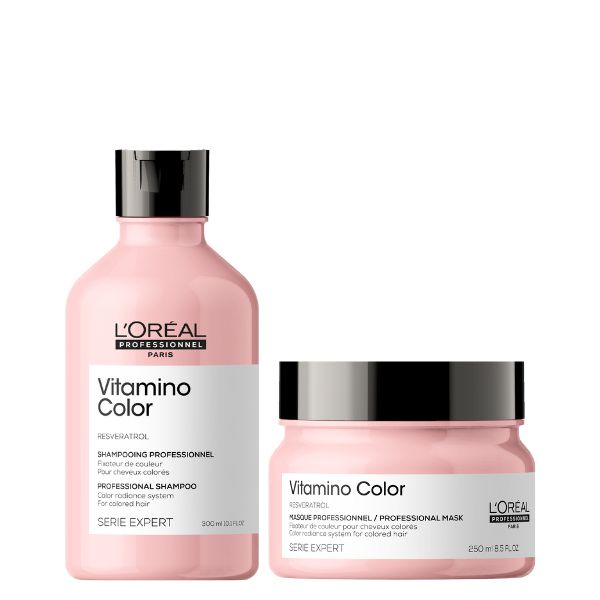 Shampoo+ Mascara Loreal Vitamino Color