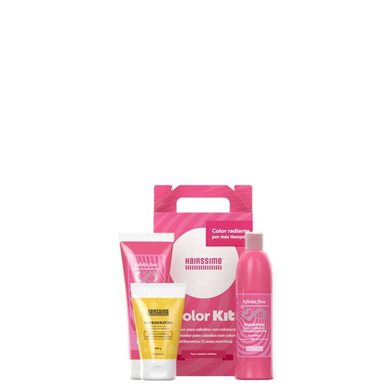 Kit Color Hairssime Shampoo + Acondicionador + Nutrikeratina