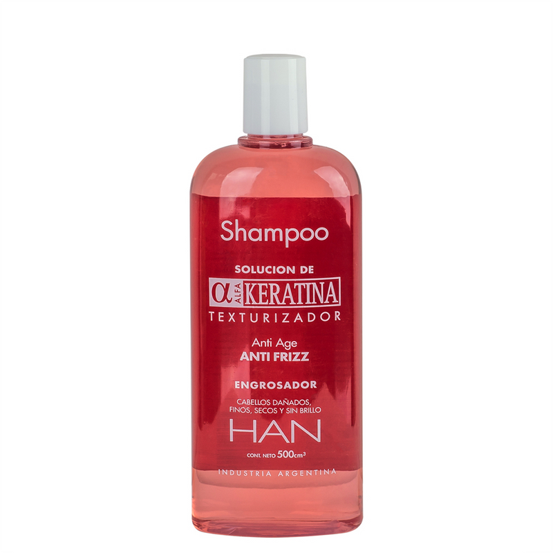 Shampoo Han Solucion De Keratina 500ml