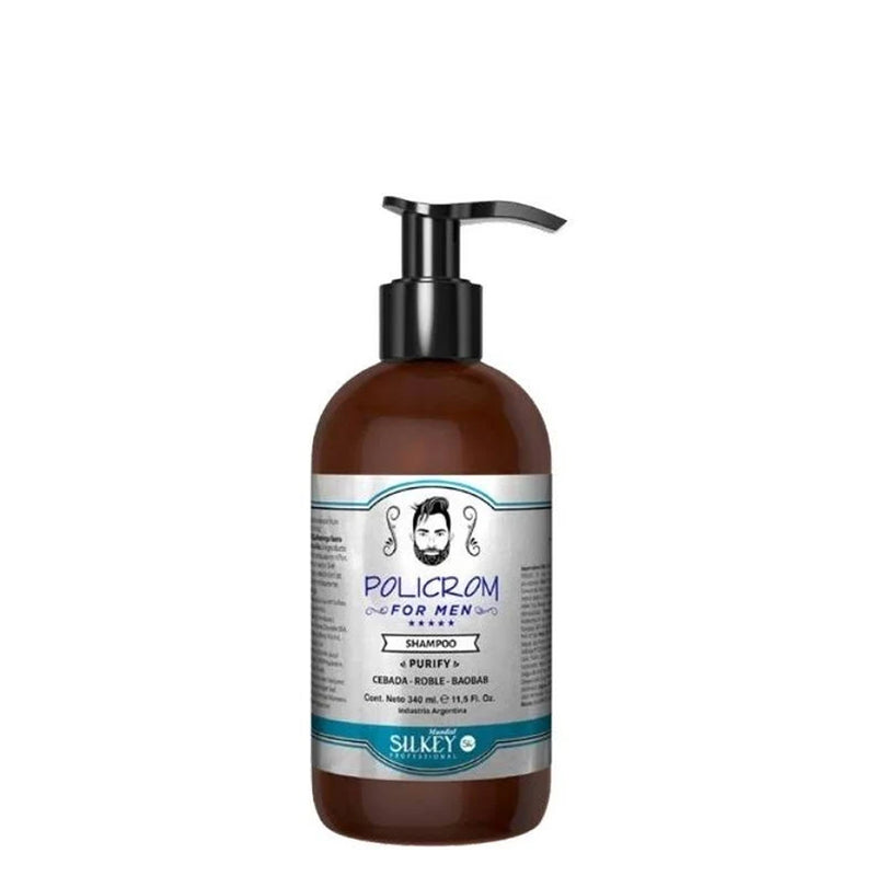 Shampoo Policrom For Men Purify 340ml