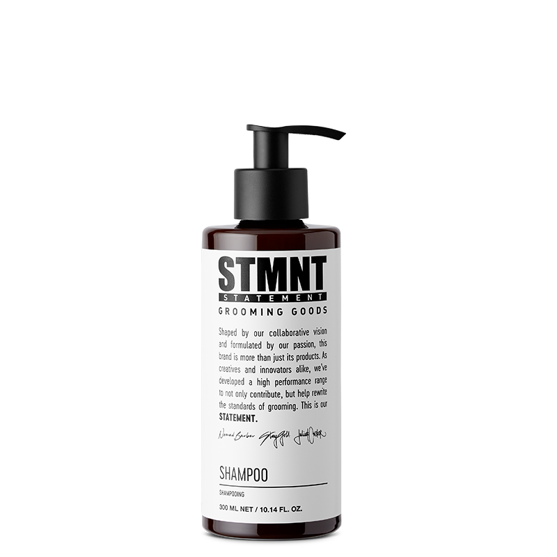 Shampoo STMNT Grooming Goods con carbón activado y mentol 300ml