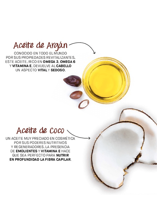 Shampoo Nutritivo Yellow Argán y Coco Cabellos Secos 500 ml