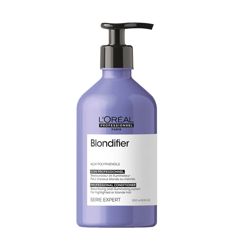 Acondicionador Loreal Blondifier Cabellos Rubios Naturales 500 ml