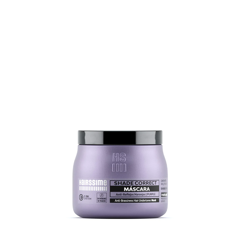 Mascara Purple Hairssime Shade Correct Hairlogic 300g