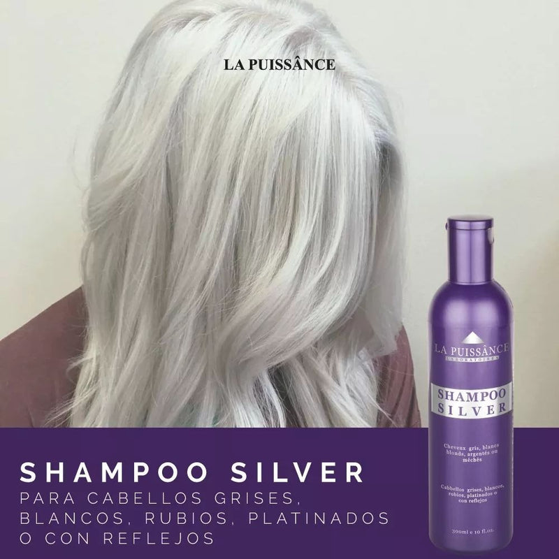 Shampoo Matizador La Puissance Silver 300 ml